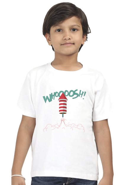 Whoooosh Diwali Rocket Boys T-Shirt